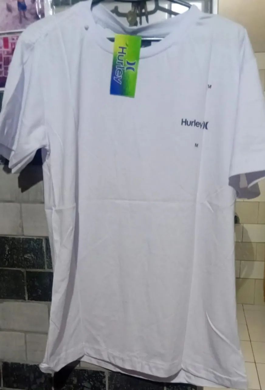 Camiseta Hurley Branca Masculina M