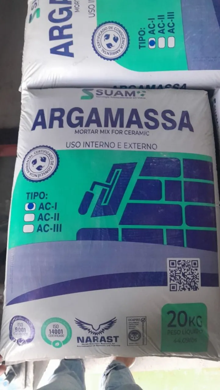 Argamassa Argamassa AC1 Suam para Cerâmica 20kg