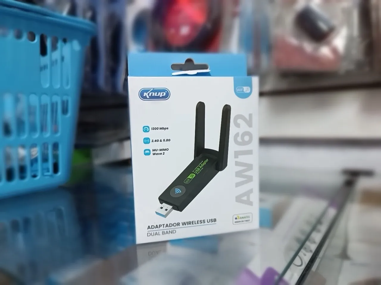 Adaptador Wi-Fi USB Dual Band 5g e 4g - entrega grátis em São Luís 