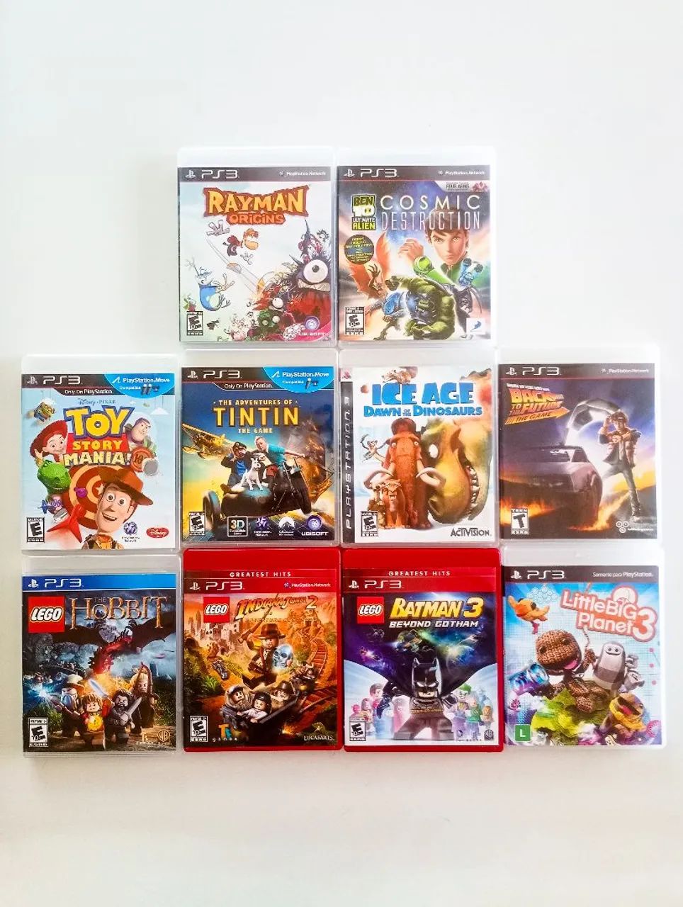 Jogos ps3 original - Jogos infantis - LEIA A DESCRIÇÃO...