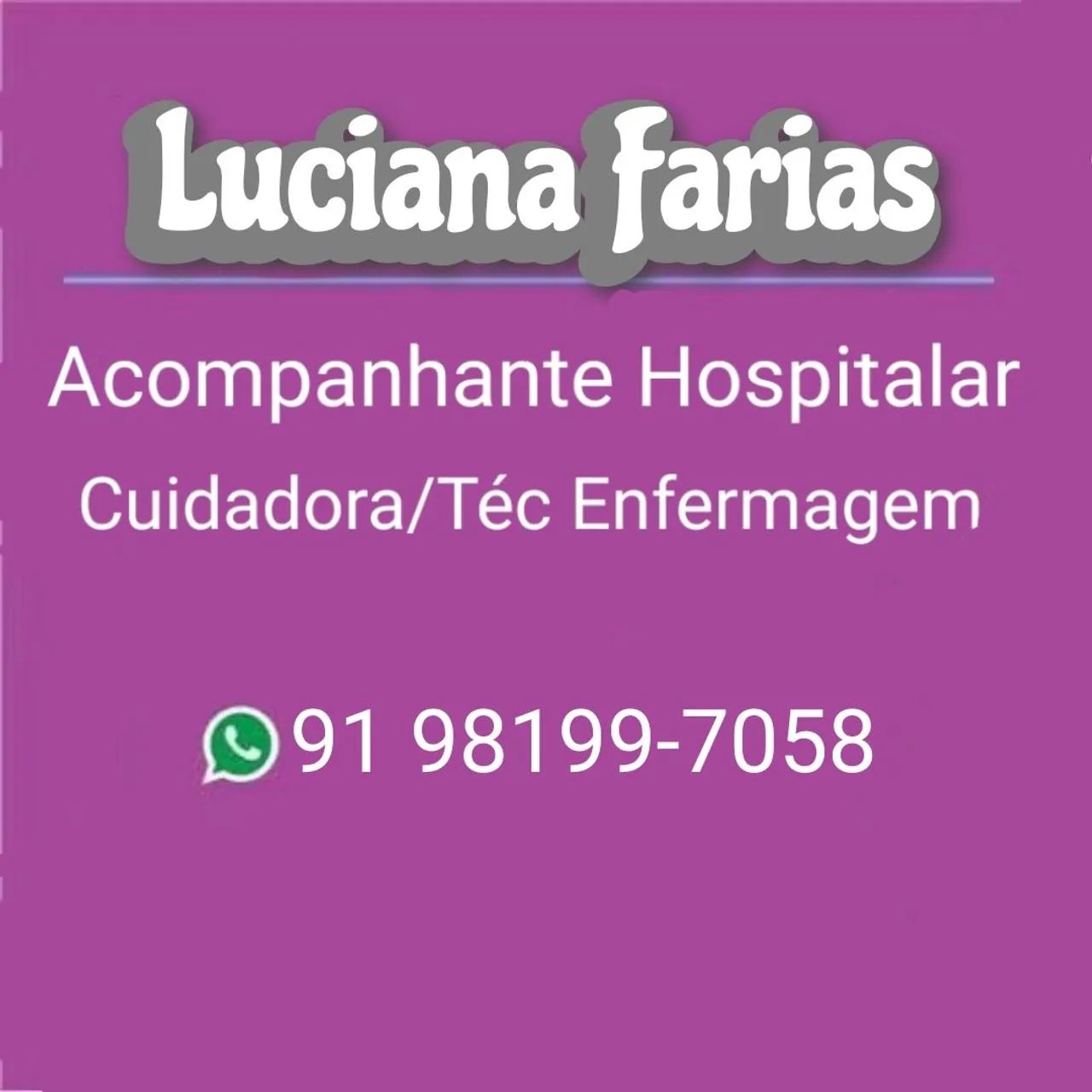 Acompanhante Hospitalar 