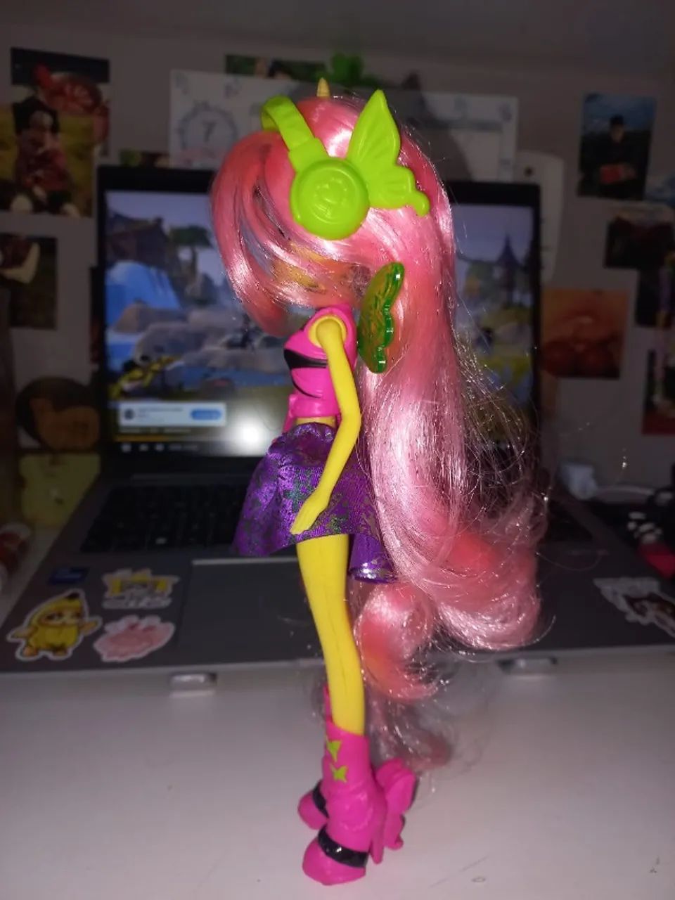Boneca My Little Pony Rainbow Rocks - Fluttershy - Foto 3