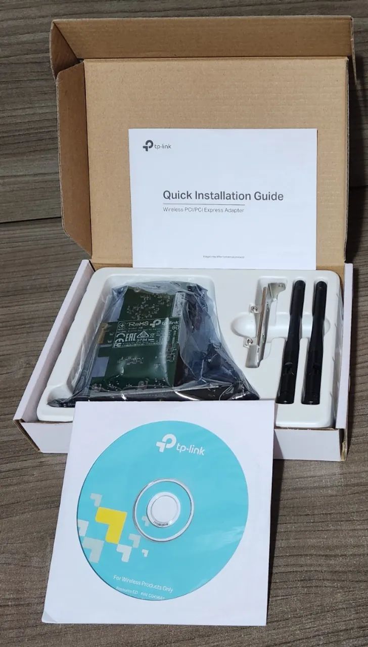 Placa Wi-Fi Wireless PCI Express Adapter AC1200 Archer T4E Tp-link (Leia a descrição) - Foto 2