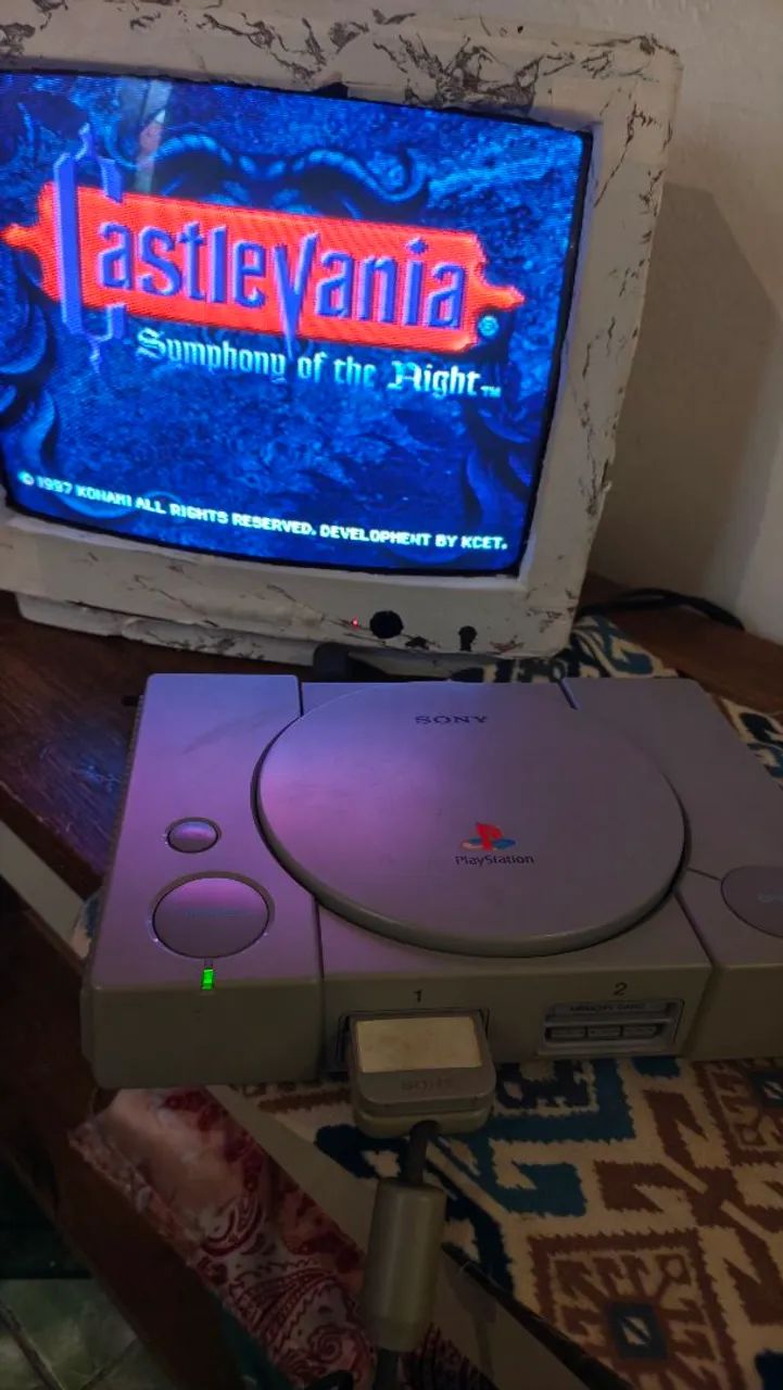 PlayStation 1 FAT Original Sony - Completo e Funcionando! - Foto 4