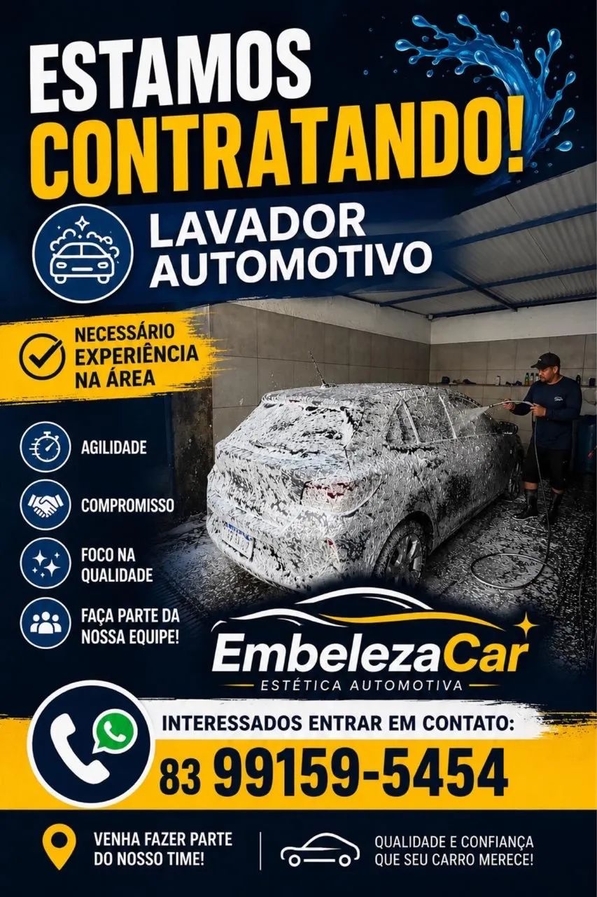 Vaga de emprego em Lavajato 