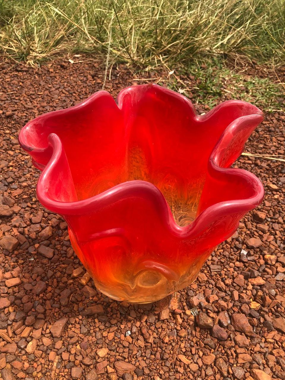 Vaso de cristal de Murano - Foto 2