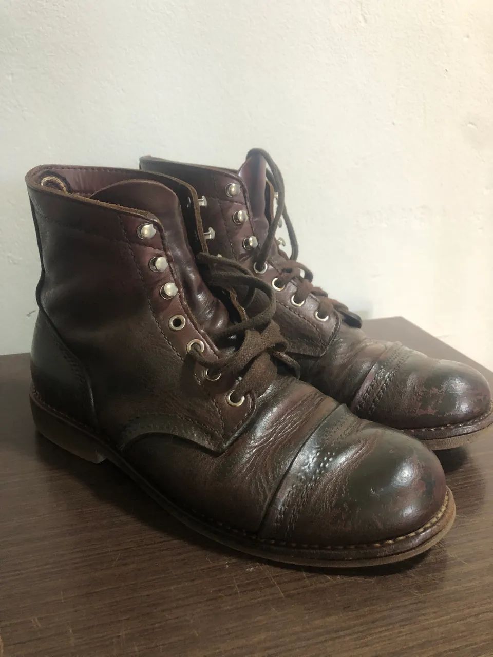 Bota estilo Red Wing 8111 (Usado) - Foto 2