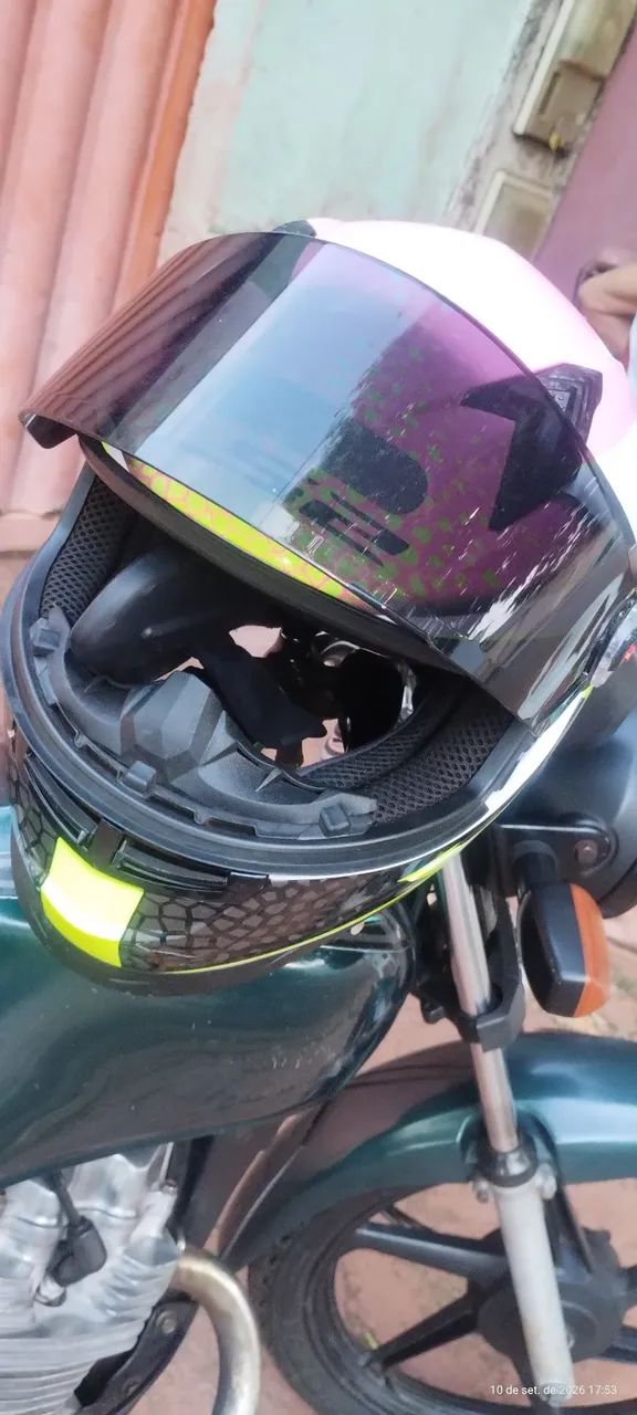 Capacete LS2 troco em notebook ou celular  - Foto 4