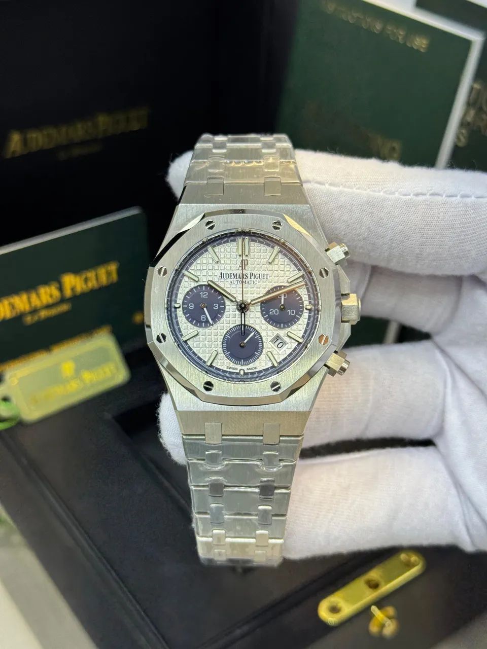 Relógio Audemars Piguet Royal Oak Cronógrafo Automático  - Foto 2