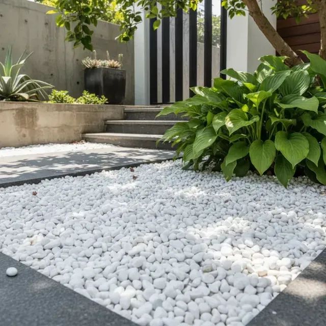 PEDRAS BRANCAS PARA JARDIM - Foto 2