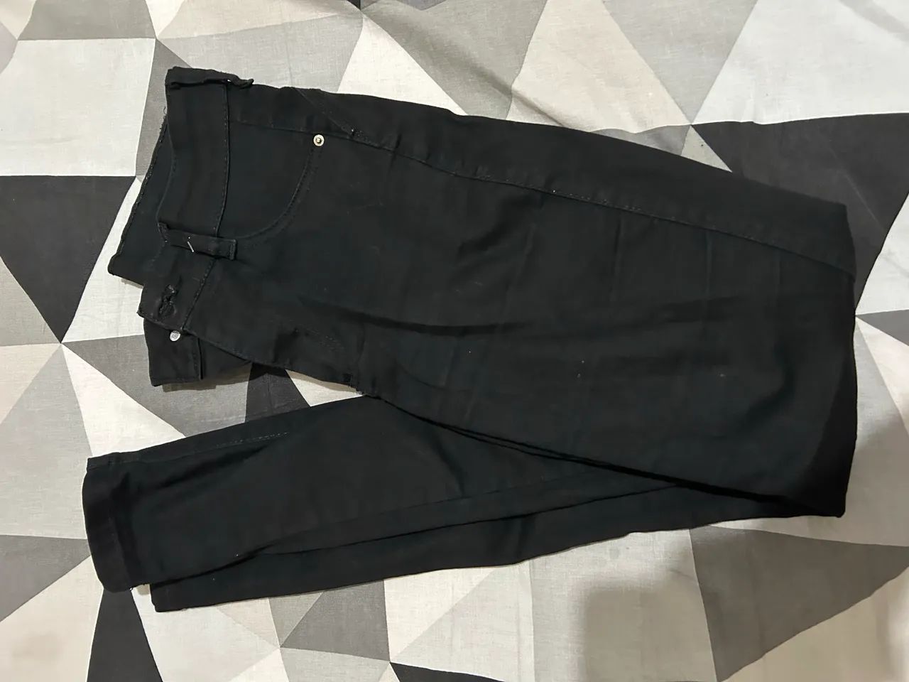 Calça jeans skiny preta 