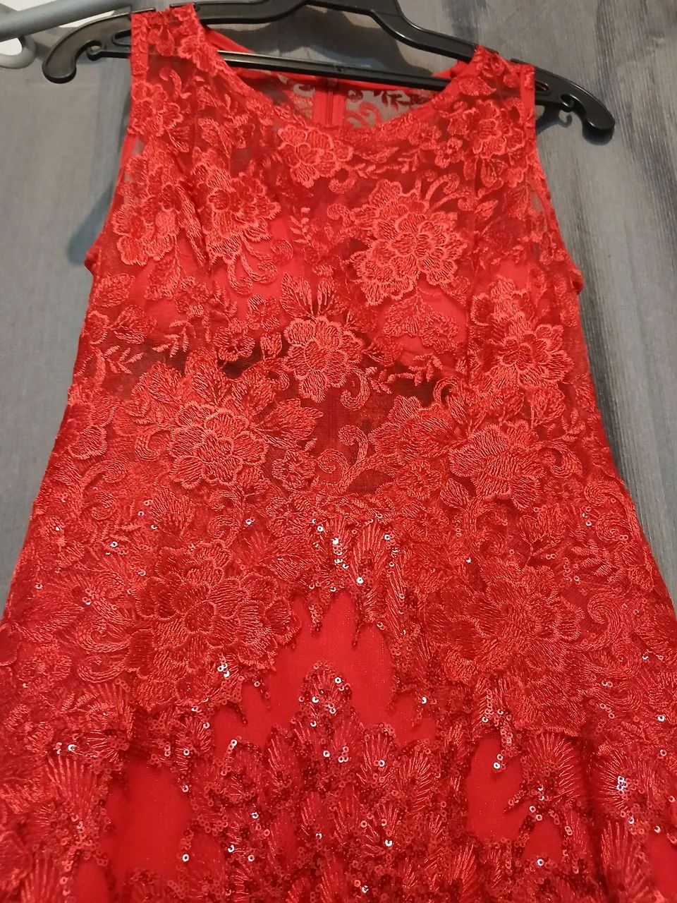 Vestido de festa vinho - Foto 4