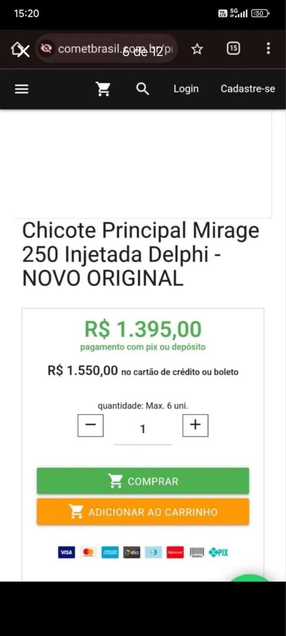 Mirage 250 2013 customizada  - Foto 5