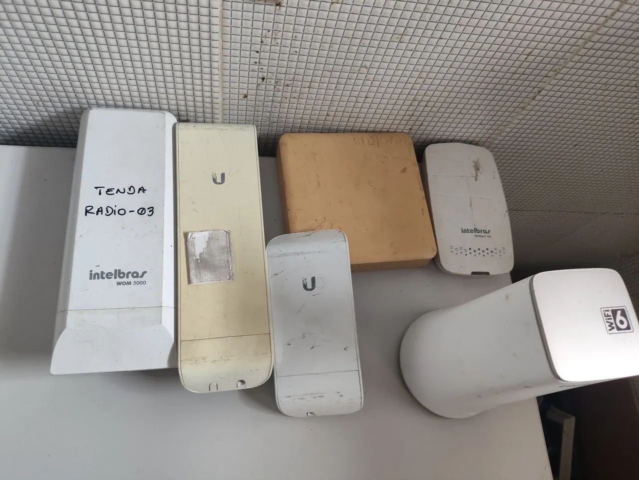 Lote de roteador é antenas 