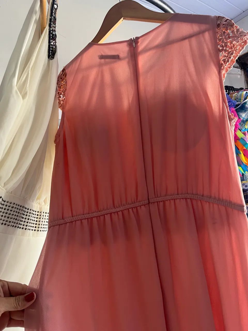 Vestido de festa rosê - Foto 3