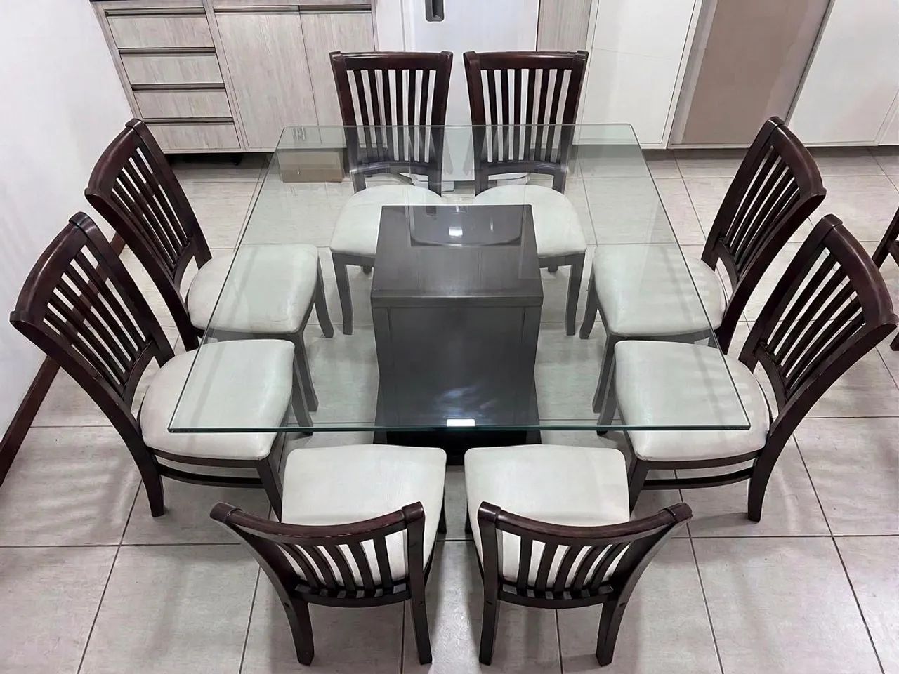 Mesa com 8 cadeiras  - Foto 3