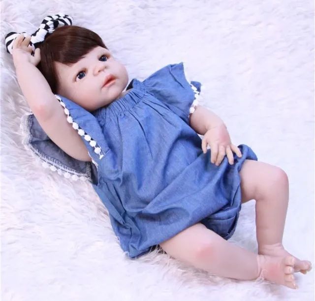 Boneca Realista Reborn Silicone Sofia - Foto 2