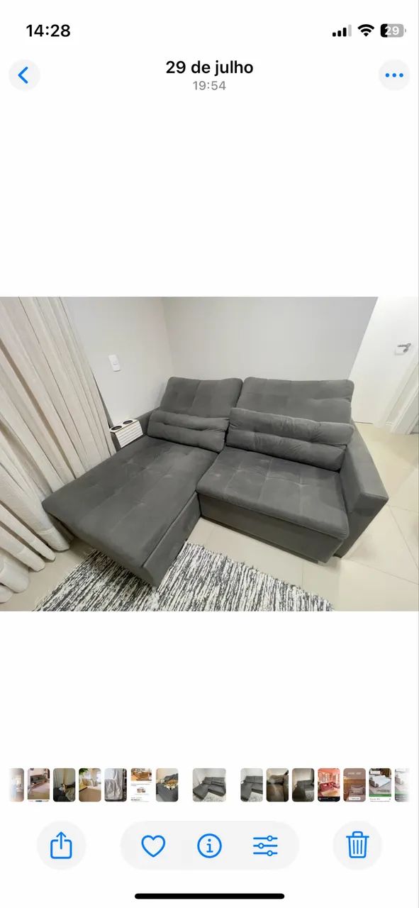 Sofá retrátil  - Foto 2