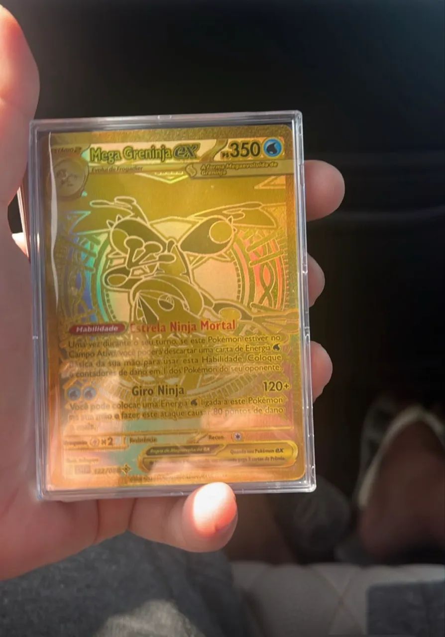 Mega greninja dourado  - Foto 5