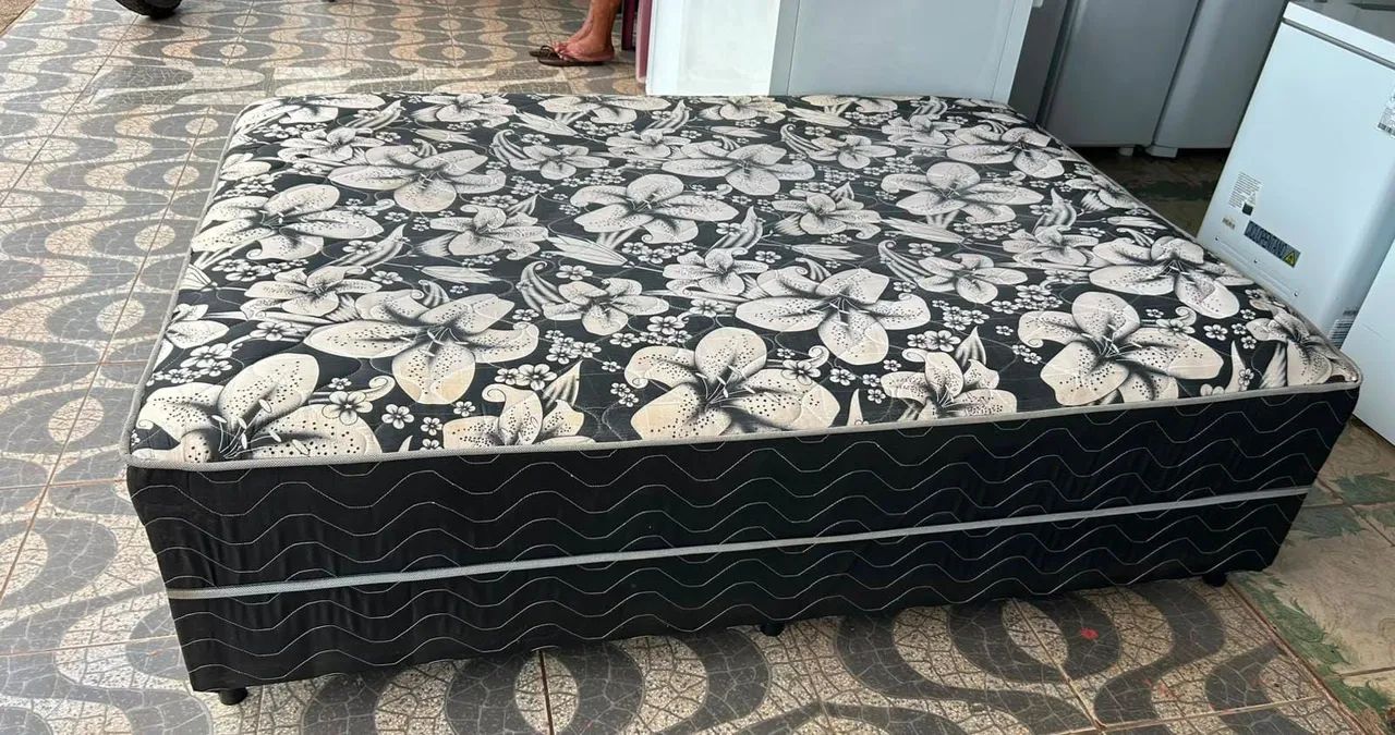 Cama Unibox semi ortopédica