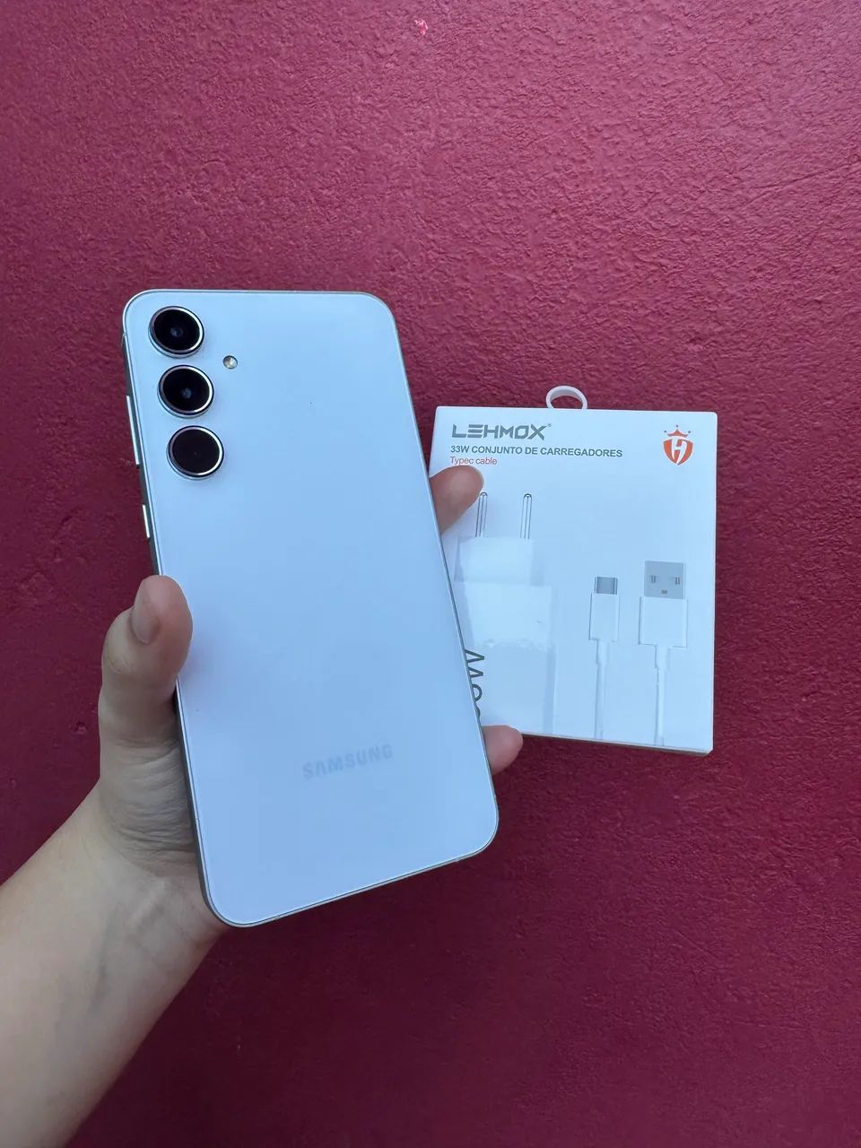Samsung Galaxy A55 5G 128GB Impecável | Sem Detalhes | Carregador Novo