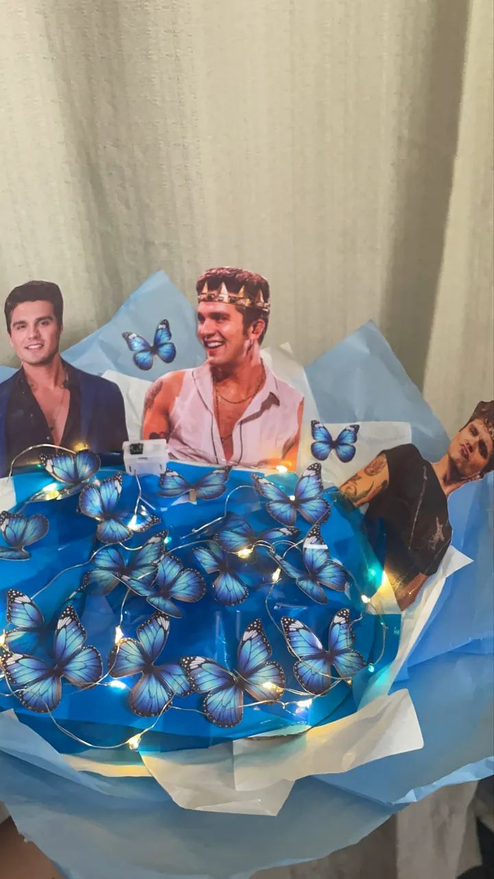 Buquê borboletas Luan Santana  - Foto 2