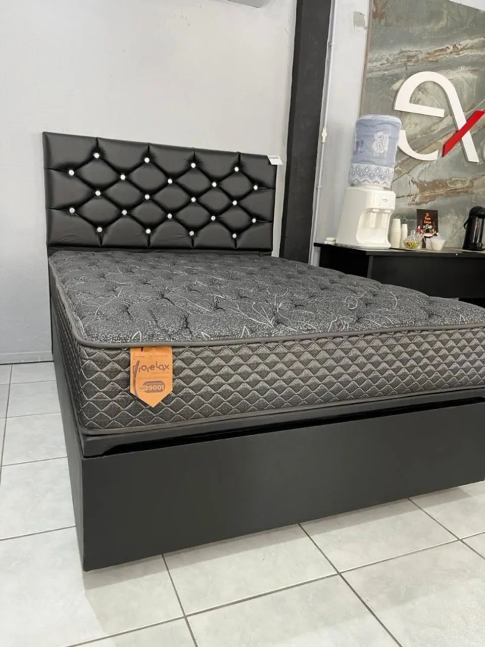 Conjunto box molas ensacadas