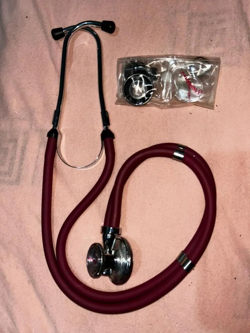 Estetoscópio Rappaport Premium (Completo) - Pouco Uso