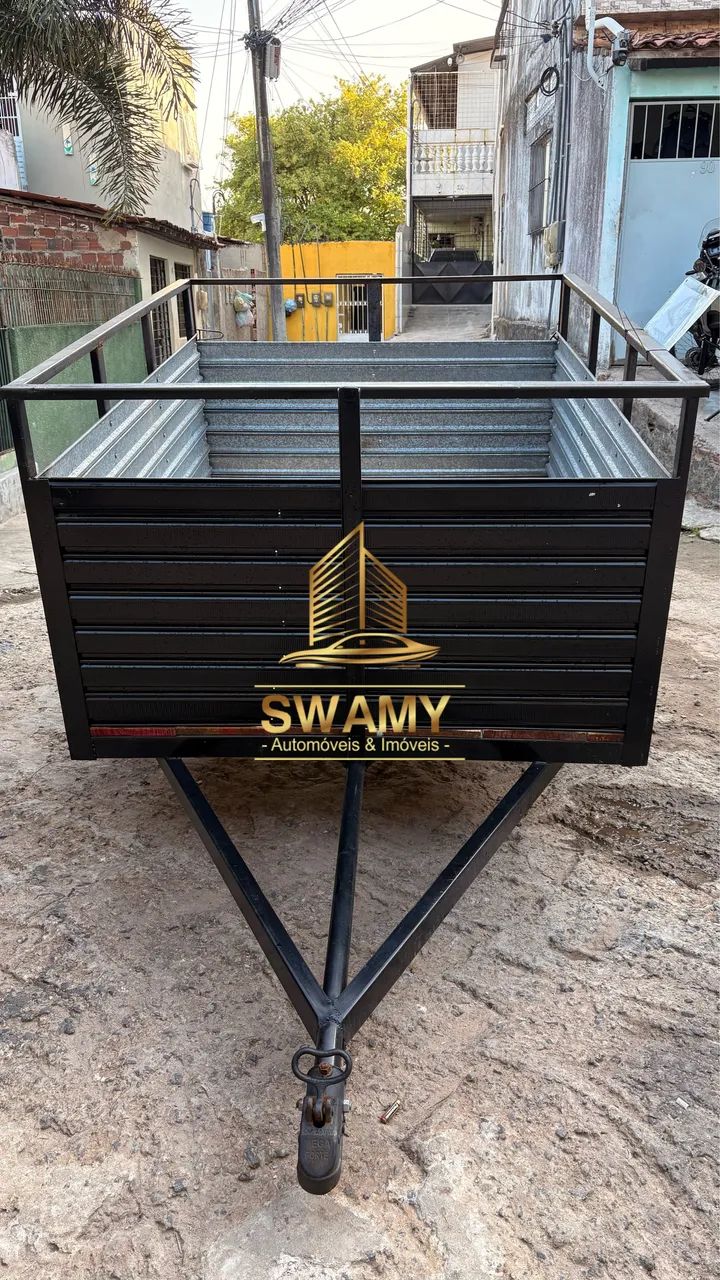 Carroça Reboque Nova! Já Transferida Para Seu Nome - Pronta Para Trabalhar - Foto 4