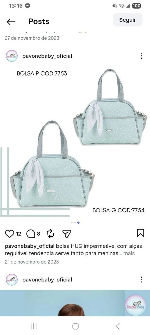 BOLSA MATERNIDADE - Foto 4