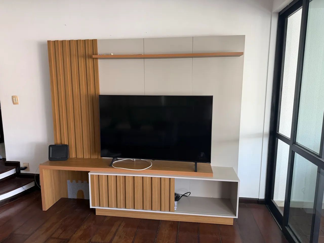 Estante com Painel para TV e Rack  - Foto 2