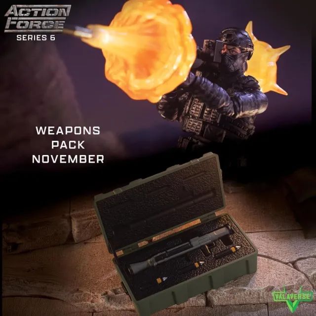 Weapon Pack November Escala 1:12 (Action Force - Valaverse) - Foto 5