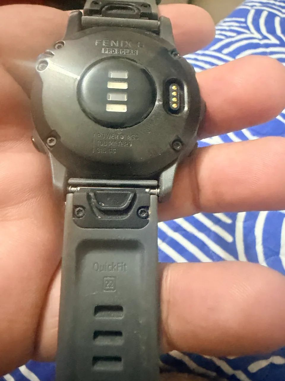 Relógio Garmin fênix 6 pro solar - Foto 5