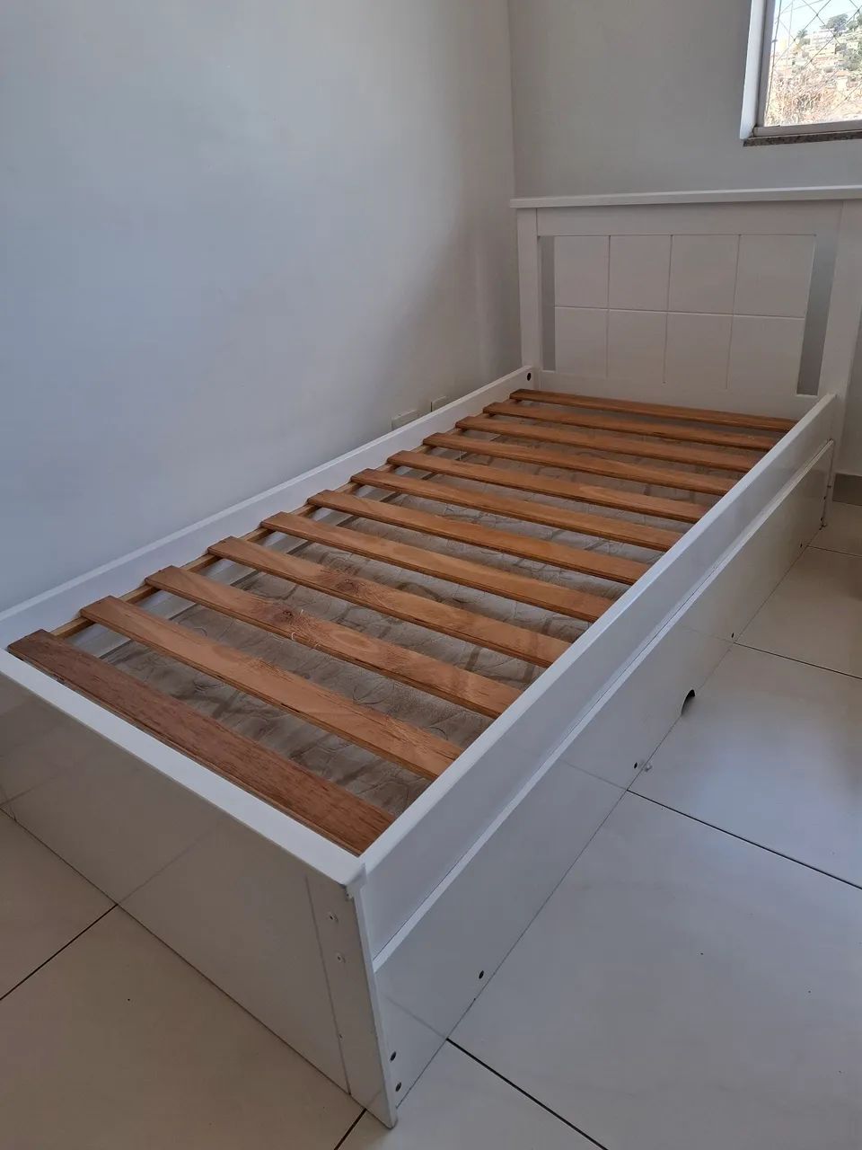 Cama infantil branca semi nova - Foto 2