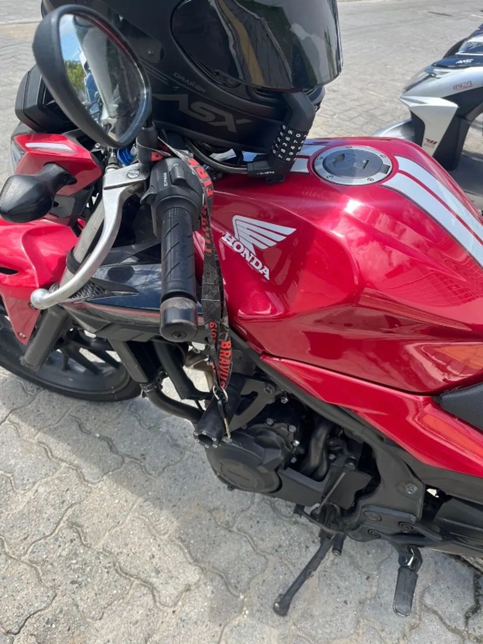 CB500F vermelha  - Foto 4