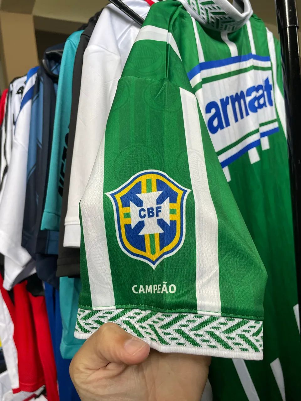 Camisa retrô palmeiras  - Foto 4