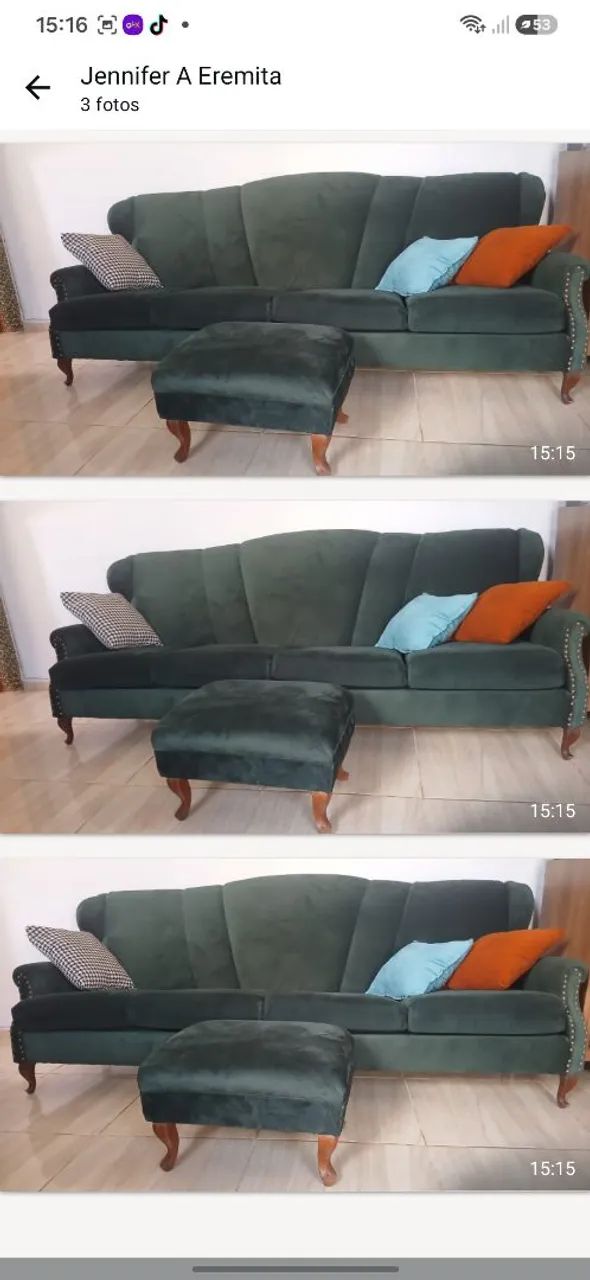 Sofa luiz xv - Foto 2