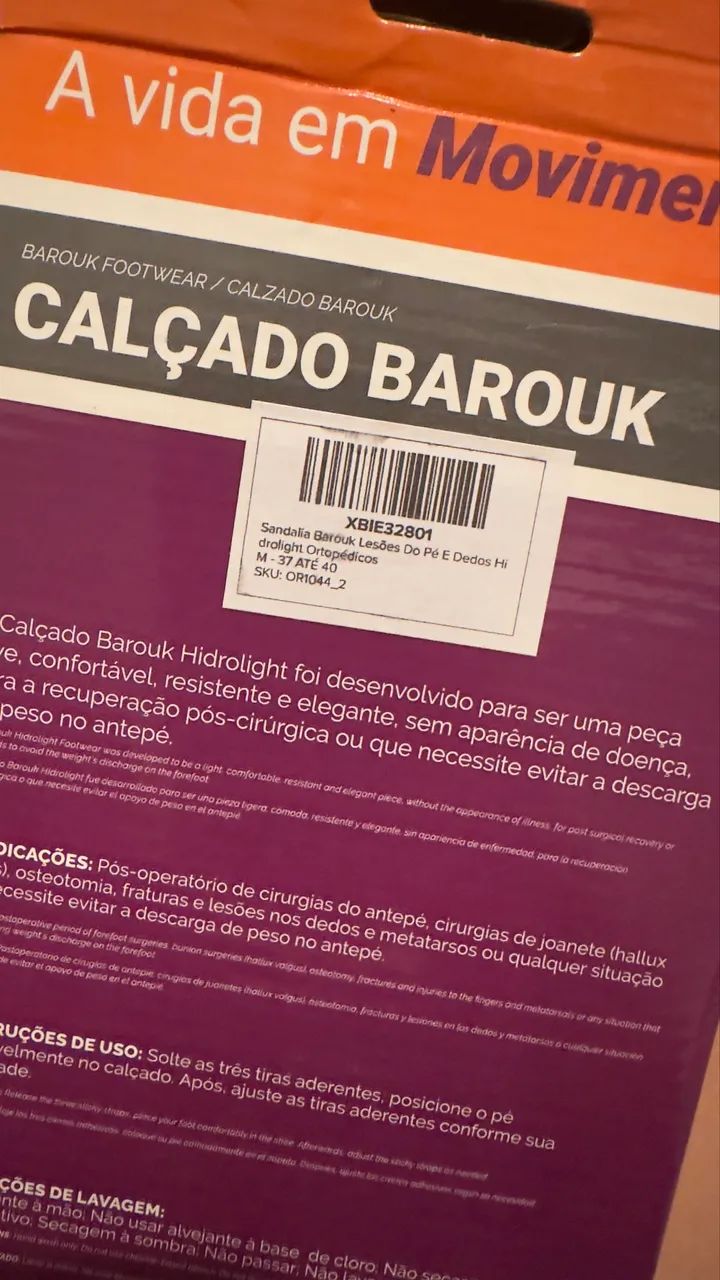 Sandália Barouk / ortopédica  - Foto 3