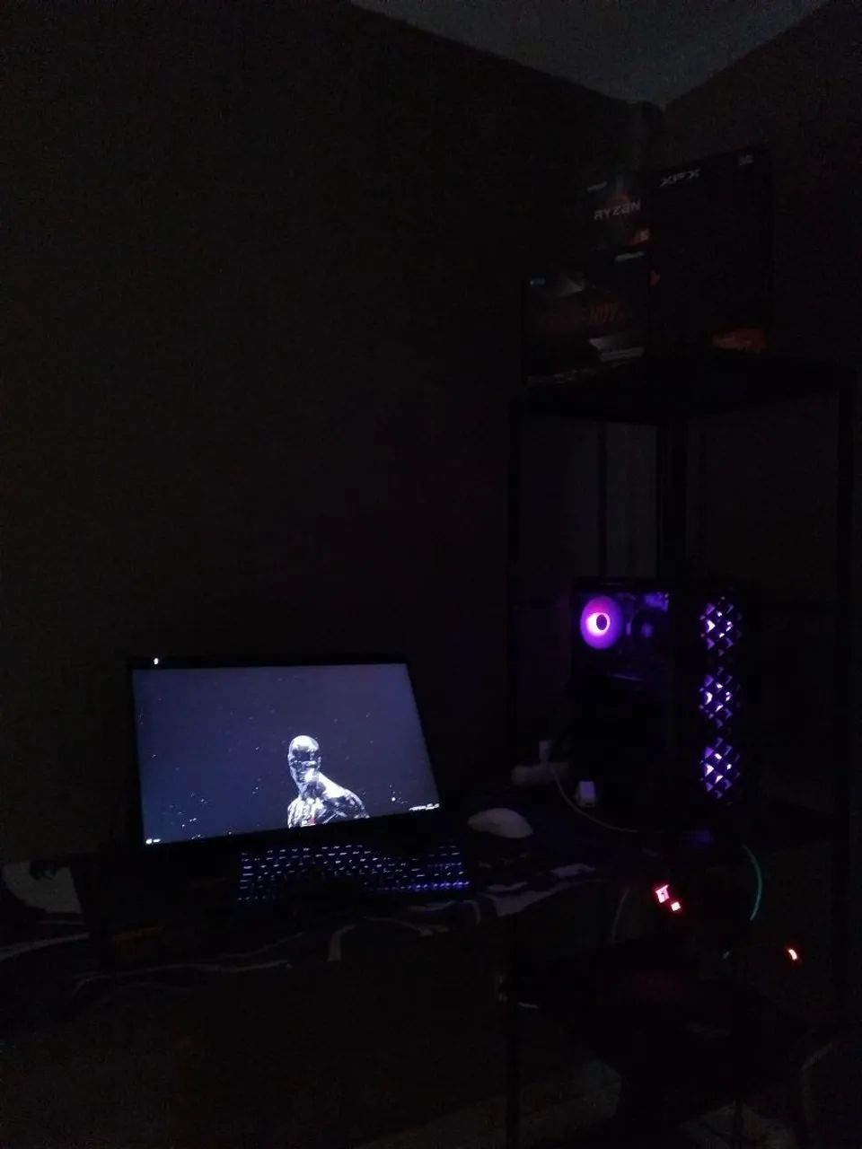 PC Gamer Completo Ryzen 5 5500 + RX 7600 8GB + 32GB RAM