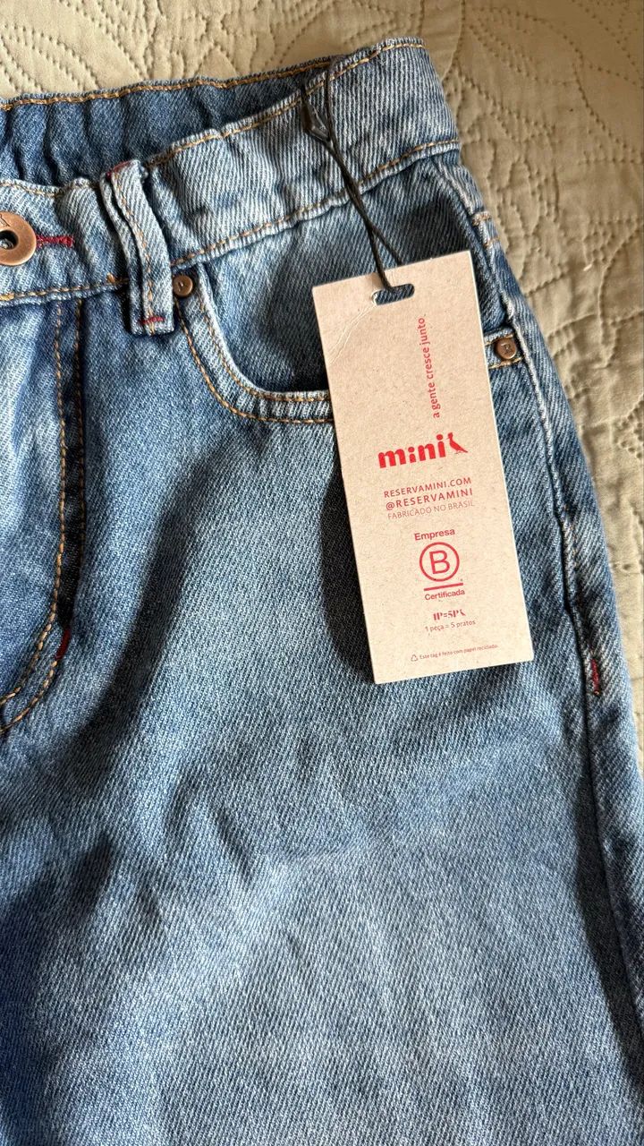 Calça jeans infantil Reserva - Foto 4