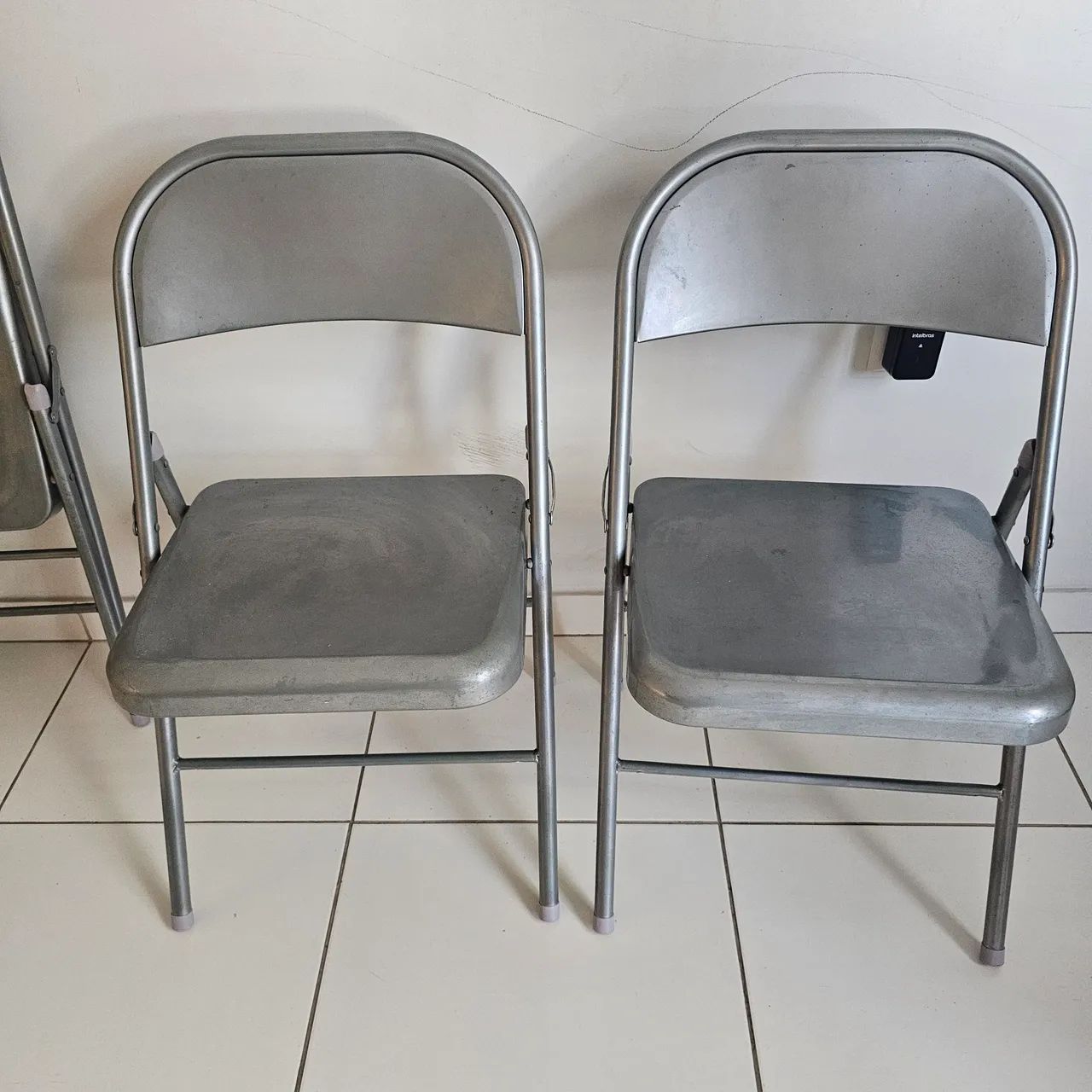  Conjunto Cadeiras de ferro  - Foto 2