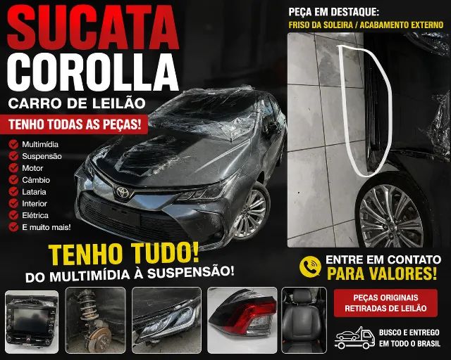 Sucata corolla - Foto 2