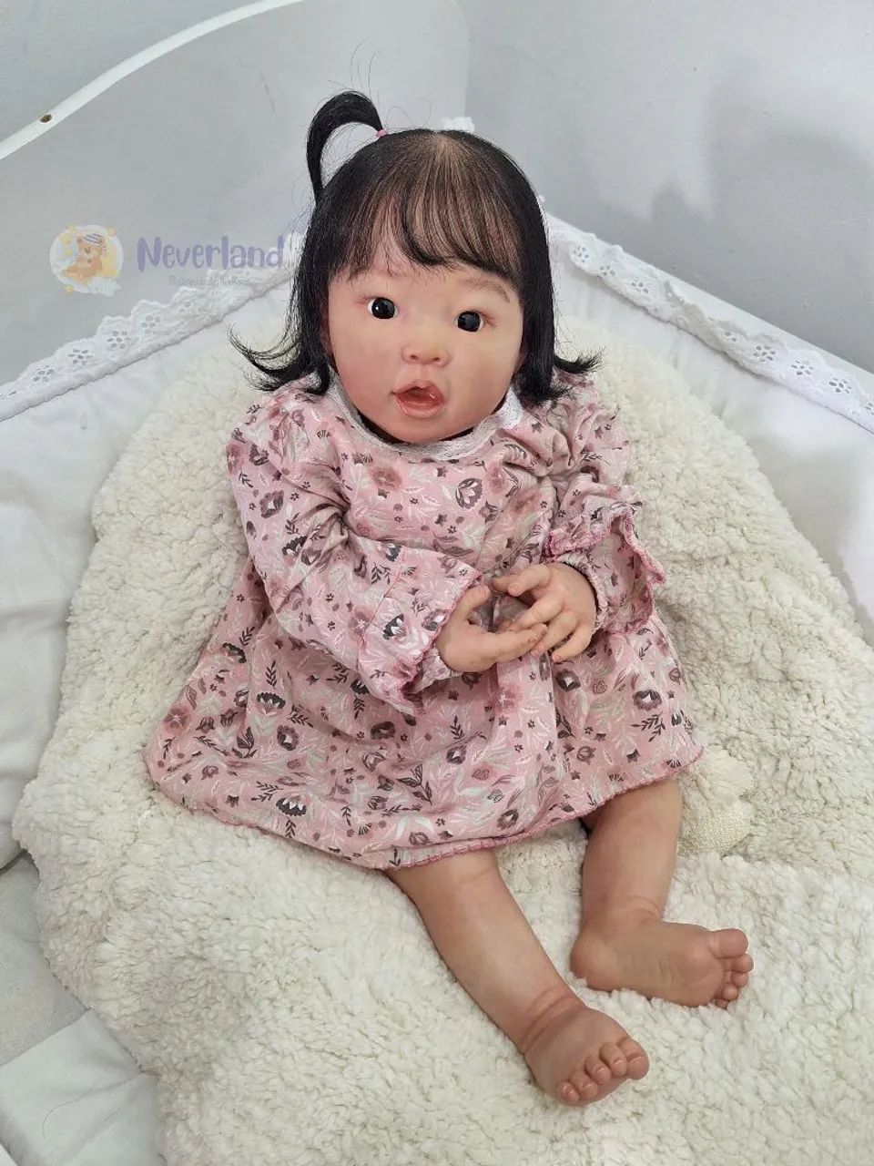 Bebê reborn Kit Mei Lien - Foto 4