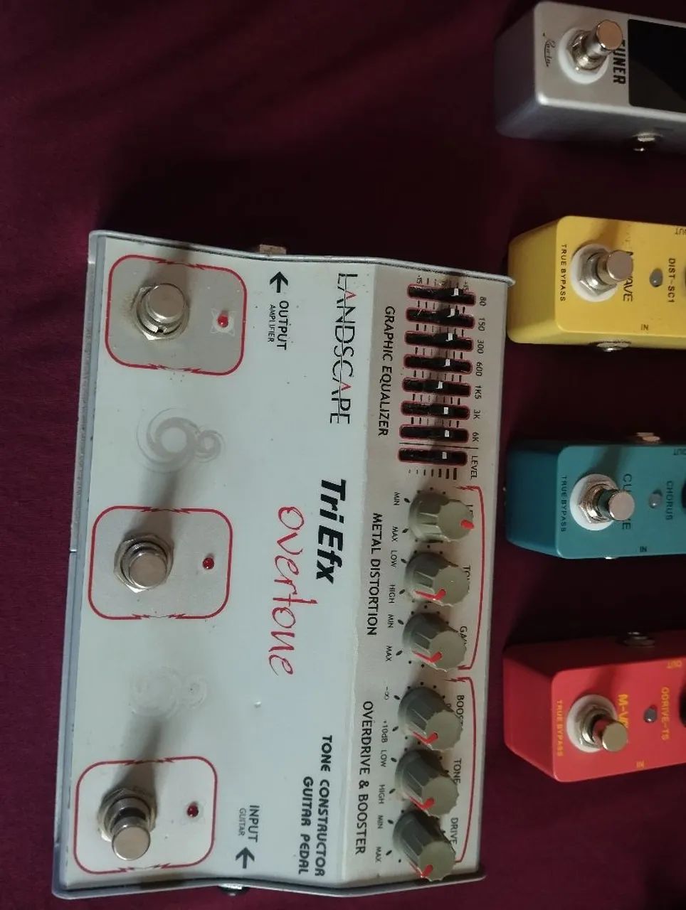 Pedais de guitarra. - Foto 3