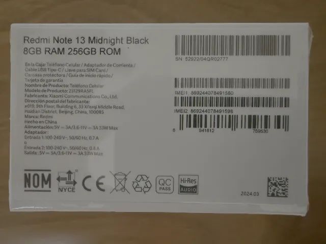 XIAOMI - CELULAR REDMI NOTE 13 COM 256GB - Foto 3