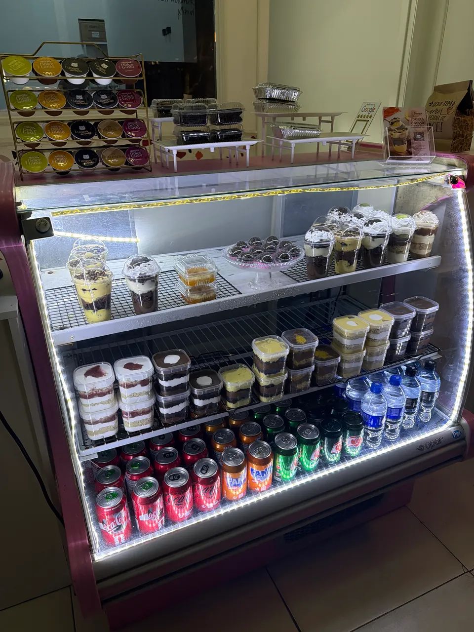 Vitrine Expositora Gelopar GPSV