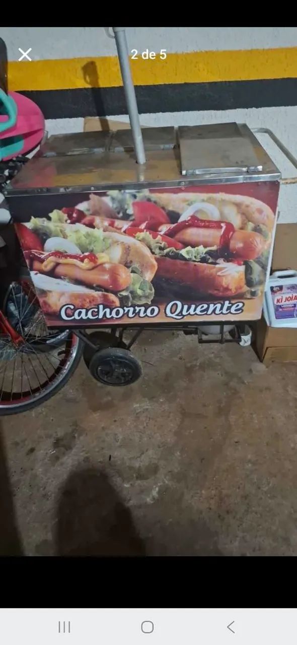 Carrinho de cachorro quente  - Foto 2