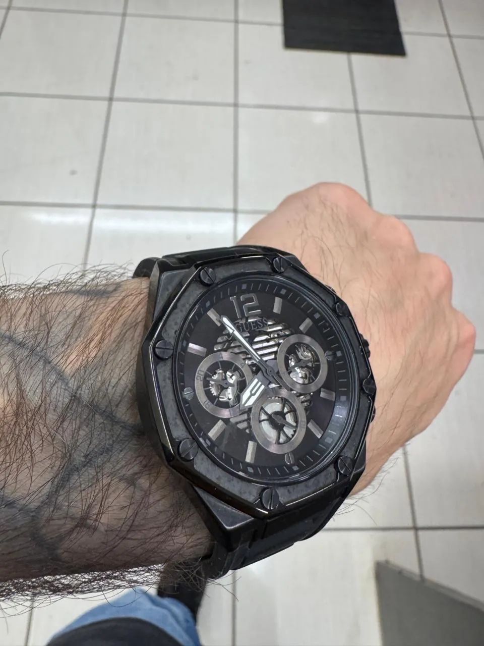 Relógio Guess Original GW0263G4 - Preto | Completo com Caixa - Foto 4