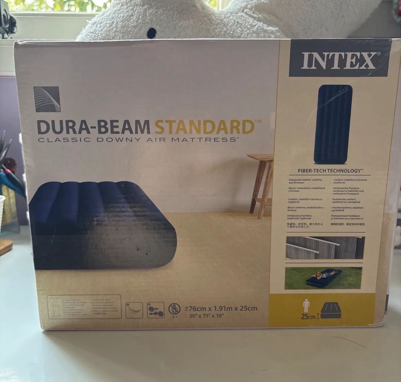 Colchão de ar - Solteiro - Intex - NOVO 