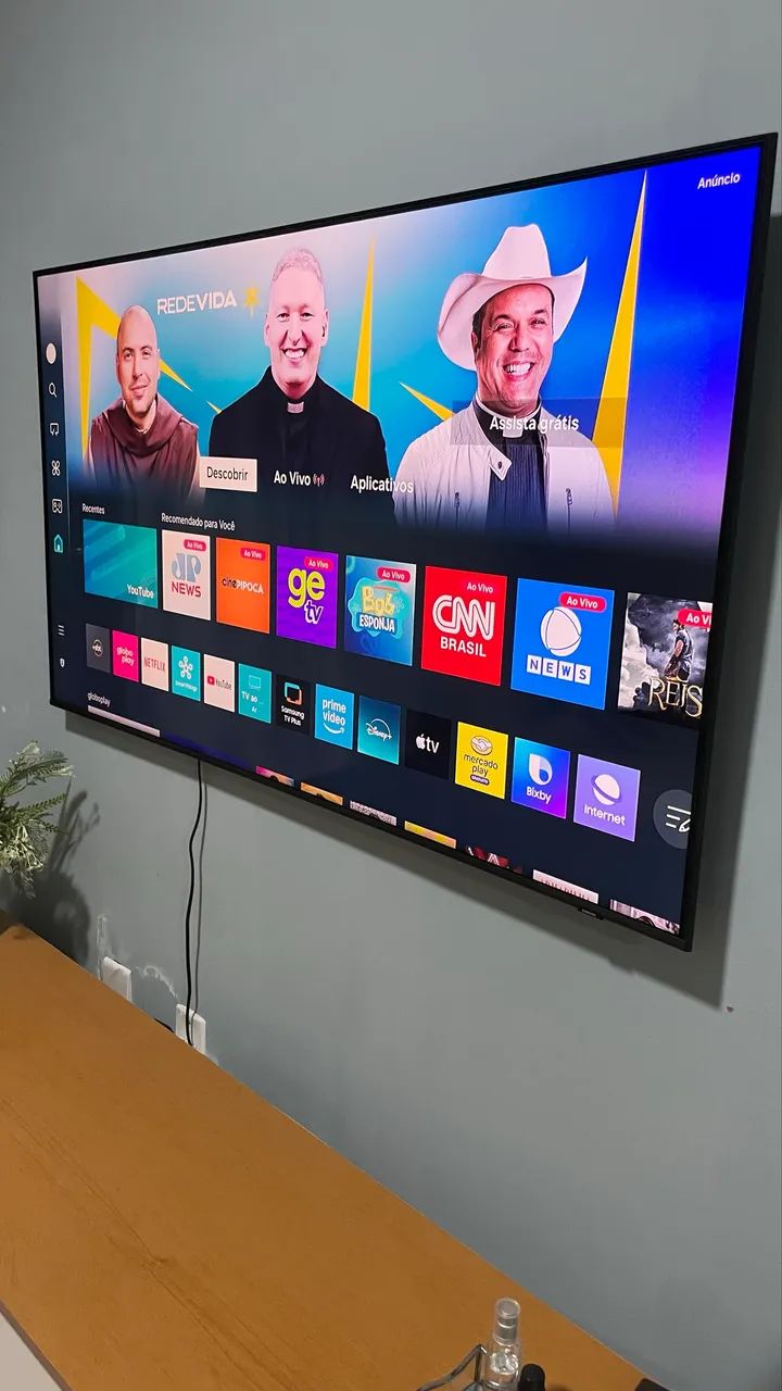 TV smart Samsung 55? polegadas Qled 4K - Foto 2